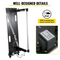 Kuumalankaleikkuri alumiinirunkoinen 42 cm leikkuupaksuus 115 cm leikkuupituus 6 lämmityslankaa