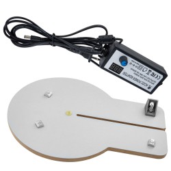 Sähköinen kuumalankaleikkuri vaahtoon, sieneen ja KT-levyihin, MDF-seosmetallirunko, leikkuuleveys 25 cm