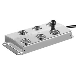 Ultraäänisumutin 6 sumupäätä 4500 ml tunnissa 165 W IP67 virtalähteellä puutarhaan