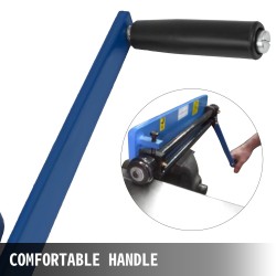 Helmiurakone pehmeästä teräksestä 18-tuumainen kurkkusyvyys 6 rullamuottisarjaa käsikäyttöinen sopii 1,2 mm levyille