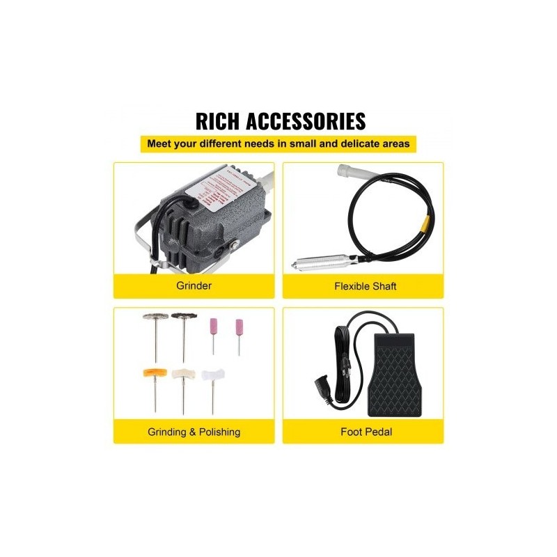 Ripustettava joustoporahiomakone 230W kolmileuainen istukka 0,3–4 mm joustava akseli 100 cm jalkapoljin