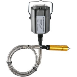 Joustava akselihiomakone 780 W 3-leukainen istukka 0,3–6,5 mm portaattomalla jalkapolkimella 131-osainen tarvikesarja