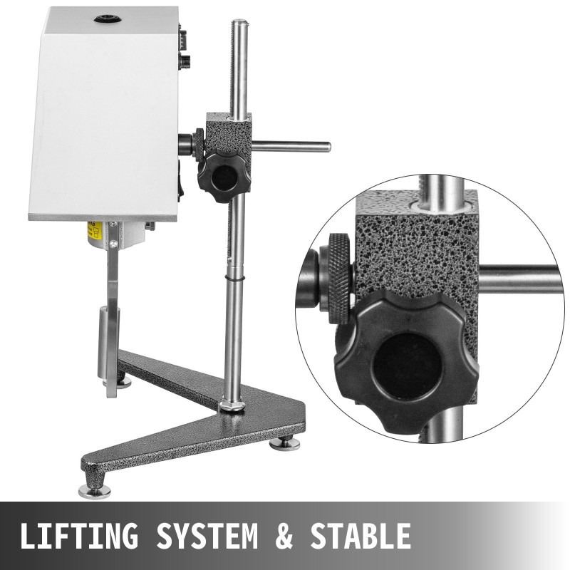 Digitaalinen pyörivä viskosimetri NDJ-5S laboratorioon mittausalue 10-100000 mPa·s
