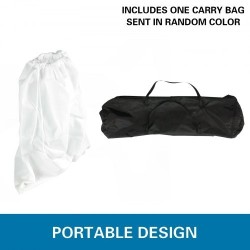 Ilmatäytteinen voimistelumatto PVC-muovia 400 cm pitkä 100 cm leveä 10 cm paksu