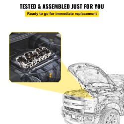 Sylinterikansi uusi 2.4L moottorille 22R 22RE 22REC Toyota 4Runner Hilux Celica