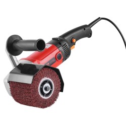 Polttokiillotus- ja pintakäsittelykone 1200W 6-portainen alumiinirunko 4 kuitukiillotuslaikkaa