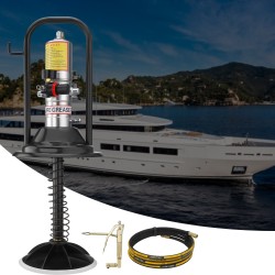 Paineilmakäyttöinen rasvapumppu painevalettua alumiinia 50:1 4 m korkeapaineletku 360 asteen suutinkärki