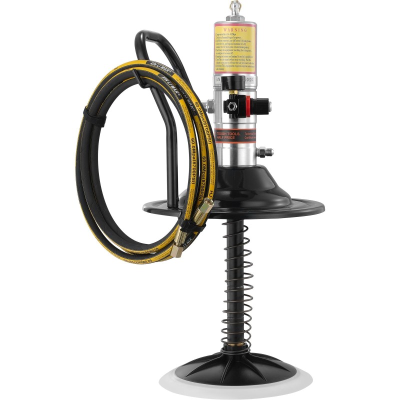 Paineilmakäyttöinen rasvapumppu painevalettua alumiinia 50:1 4 m korkeapaineletku 360 asteen suutinkärki