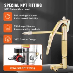 Ilmakäyttöinen rasvapumppu 40 litran terästynnyrillä 4 metrin letku 50:1 paineensuhde