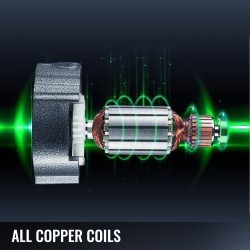 Betonitärytin 800 watin sähköinen 35 millimetrin neula 1,5 metrin letku