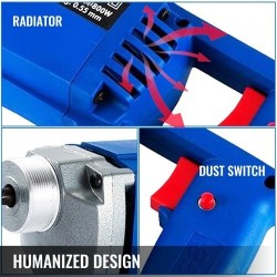 Betonitärytin 800 watin sähköinen 35 millimetrin neula 1,5 metrin letku