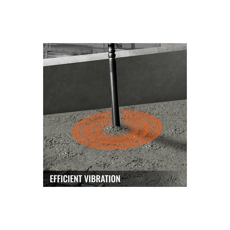 Betonitärytin 800 watin sähköinen 35 millimetrin neula 1,5 metrin letku