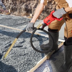 Betonitärytin 960 wattinen sähköinen 4000 kierrosta minuutissa 2 metrin varsi kädessä pidettävä