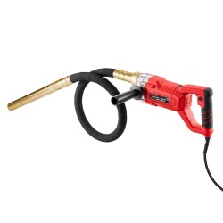 Käsikäyttöinen sähköinen betonivibraattori 800 W 1,5 m akselilla 4000 kierrosta minuutissa