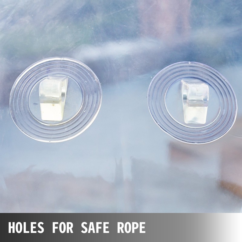 Vesikävelypallo 2 m 0,8 mm PVC/TPU vesitiivis TIZIP-vetoketjulla