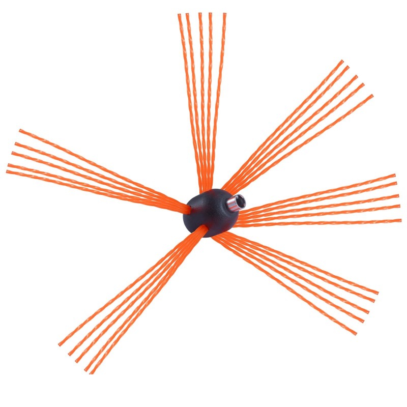 Savupiipun puhdistussarja 12 m 12 nailontangolla ja 360 asteen harjalla