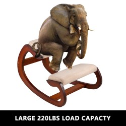 Polvituoli koivupuurunkoinen 100 kg kantavuus ergonominen pehmustetut tyynyt kotitoimistoon