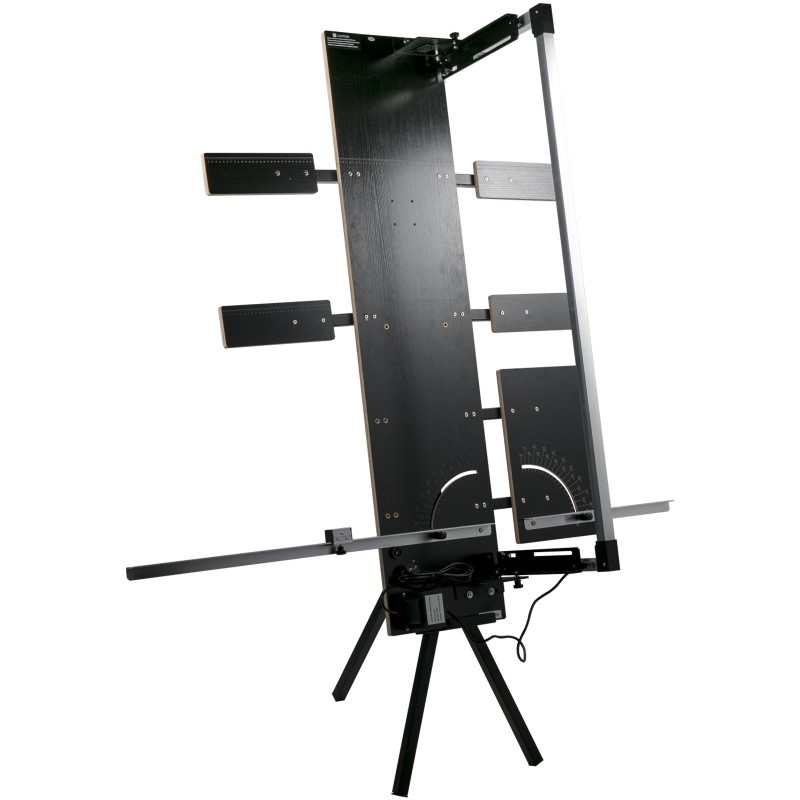 Kuumasäikeinen styroksileikkuri 42cm maksimipaksuus 115cm maksimipituus alumiinirunko kuusi lämmityslankaa 0–90 asteen