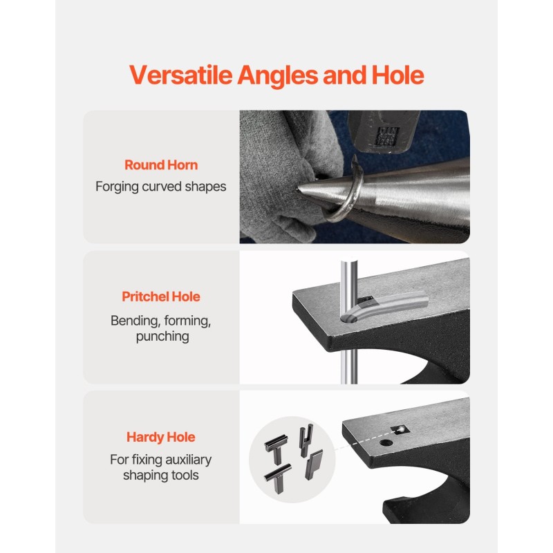 Alasimi valuteräksinen 11,5 kg yksisarvinen kova työpinta