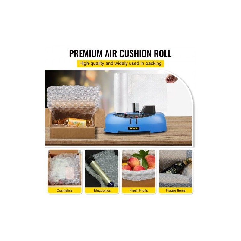 Ilmatyynykalvorulla polyeteeni 300 m 40 cm 20 mikronia 1 rulla