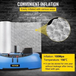 Ilmatyynykalvorulla polyeteeni 300 m 40 cm 20 mikronia 1 rulla