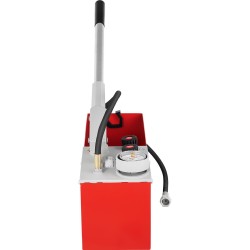 Hydrostaattinen käsikäyttöinen painekoepumppu 60 bar 12 L kolmiyksikköisellä mittarilla R 1 2 liitännällä