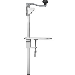 Säilyketölkin avaaja manuaalinen pöytäkiinnitteinen SUS420 terällä jopa 300 mm tölkeille ammattikeittiöihin