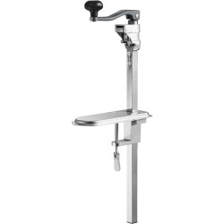 Säilyketölkin avaaja manuaalinen pöytäkiinnitteinen SUS420 terällä jopa 300 mm tölkeille ammattikeittiöihin