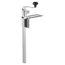 Pöytämallinen manuaalinen säilyketölkinavaaja korkeussäädettävä 300 mm ammattikäyttöön SUS420 terä valurautarunko