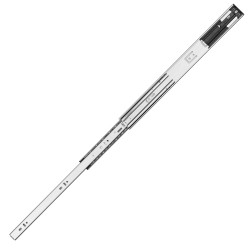 Laatikkokiskot sivukiinnitteiset kokopitkät 457 mm 6 paria galvanoitu hiiliteräs 45,4 kg kantavuus