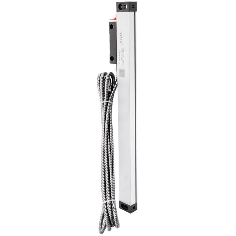 Lineaarinen lasiasteikko 300 mm alumiinirunko 3 m kaapelilla