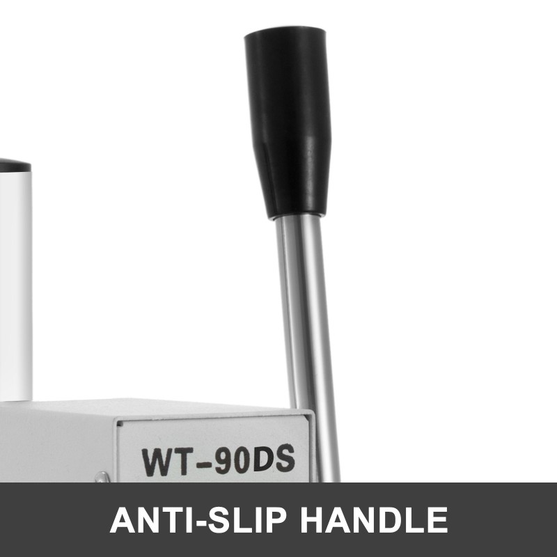 Kuumafoliointikone 10x13 cm alumiini teräsrunko digitaalinen lämpötilansäätö kohdistusliukuri PVC-muovi keinonahka nahka paperi