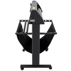 Vinyylileikkuri alumiiniseos 870 millimetriä materiaalinsyöttö 780 millimetriä leikkausleveys sisäänrakennetulla optisella