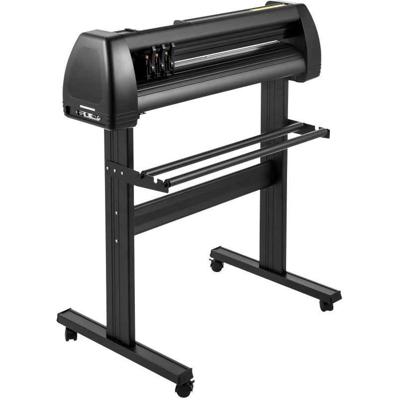 Vinyylileikkuri alumiiniseosrunko 870 mm enimmäissyöttöleveys jalustalla mukana ohjelmistot