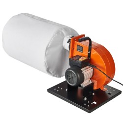 Siirrettävä puupölynkerääjä 80 l polyesteripussilla 2,5 µm suodatus 100 mm imuaukko