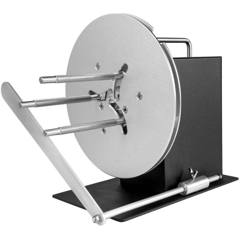 Automaattinen etiketinkelaaja 304-ruostumaton teräs 6061-ilmailualumiini 120 mm kelausleveys 200 mm maksimikelaushalkaisija