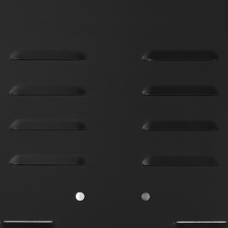 Tuuletettu konepellin ilmanpoistolevy alumiiniseos musta pulverimaalattu 1 kpl Jeep Wrangler JK 2007–2018