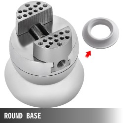 Pallopuristin teräsrunko 3 tuumaa 30 lisäosaa karkaistulla kromipinnoitteella korutyöhön