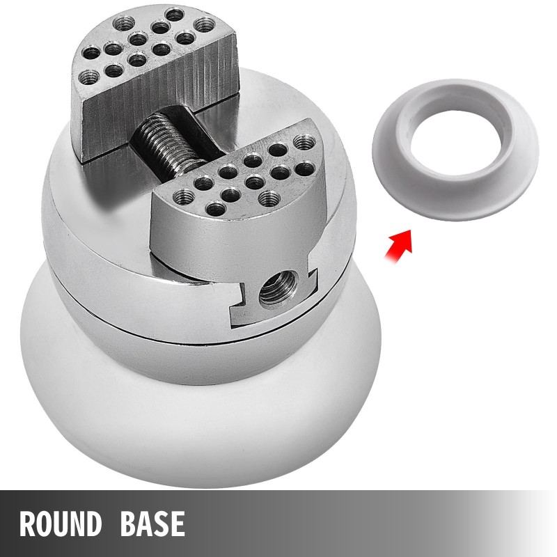 Pallopuristin teräsrunko 3 tuumaa 30 lisäosaa karkaistulla kromipinnoitteella korutyöhön