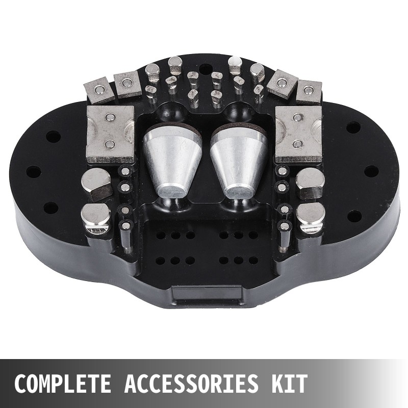 Pallopuristin teräsrunko 3 tuumaa 30 lisäosaa karkaistulla kromipinnoitteella korutyöhön