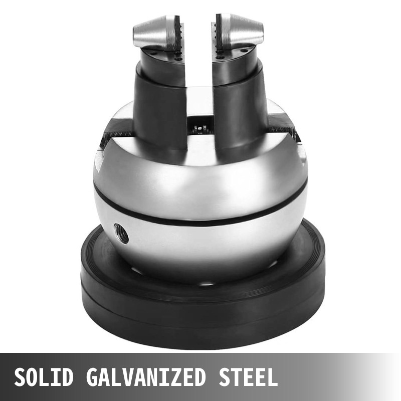 Pallopuristin terästä 5 tuuman pallolla 35 lisäosaa kumialustalla korujen kaiverrukseen