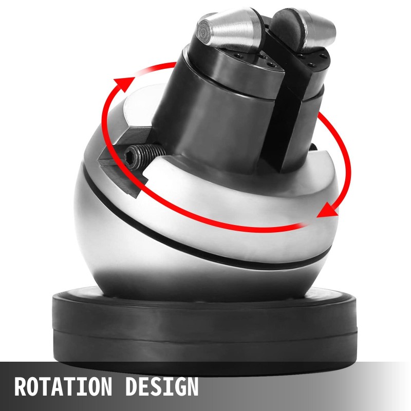 Pallopuristin terästä 5 tuuman pallolla 35 lisäosaa kumialustalla korujen kaiverrukseen