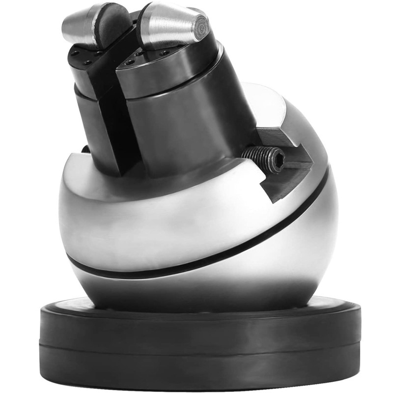 Pallopuristin terästä 5 tuuman pallolla 35 lisäosaa kumialustalla korujen kaiverrukseen