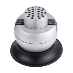 Pallopenkki teräsrunko kromipinnoitteella 78 mm pallolla 360 asteen pyörivällä jalustalla