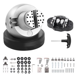 Pallopuristin teräksinen 127mm pallo 360 asteen pyörivä jalusta 69 osaa