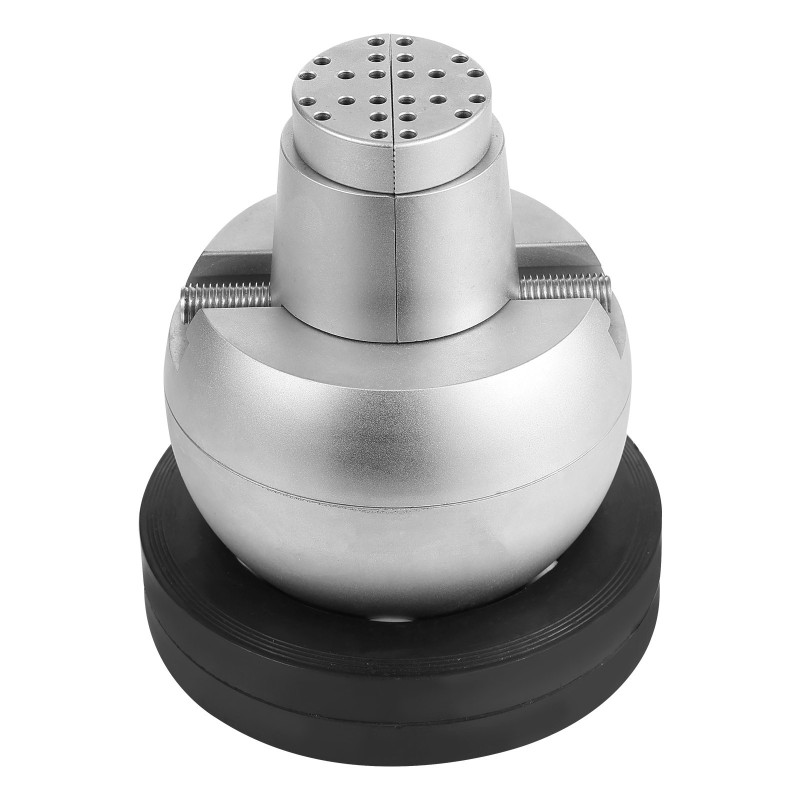 Pallopuristin teräksinen 127mm pallo 360 asteen pyörivä jalusta 69 osaa