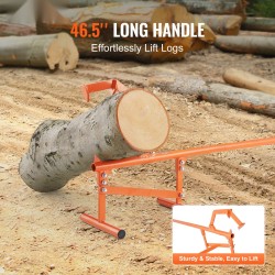 Puunostin hiiliteräs 1180 mm kahva säädettävällä koukulla enintään 15 tuuman rungoille