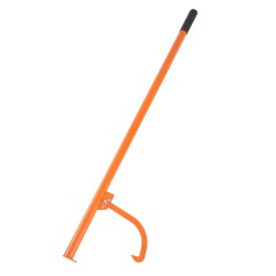 Puunkäsittelykoukku 1500 mm hiiliteräs säädettävä kumipäällysteinen kahva sopii jopa 813 mm tukkeihin