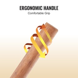 Puunnostin saarnipuu hiiliteräs 1180 mm kahva säädettävä koukku enintään 381 mm