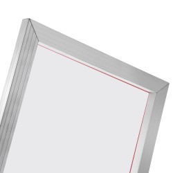 Silkkipainokehykset alumiiniseosrunko polyesteriverkko 25,4 x 35,6 cm 6 kpl verkkotiheys 156